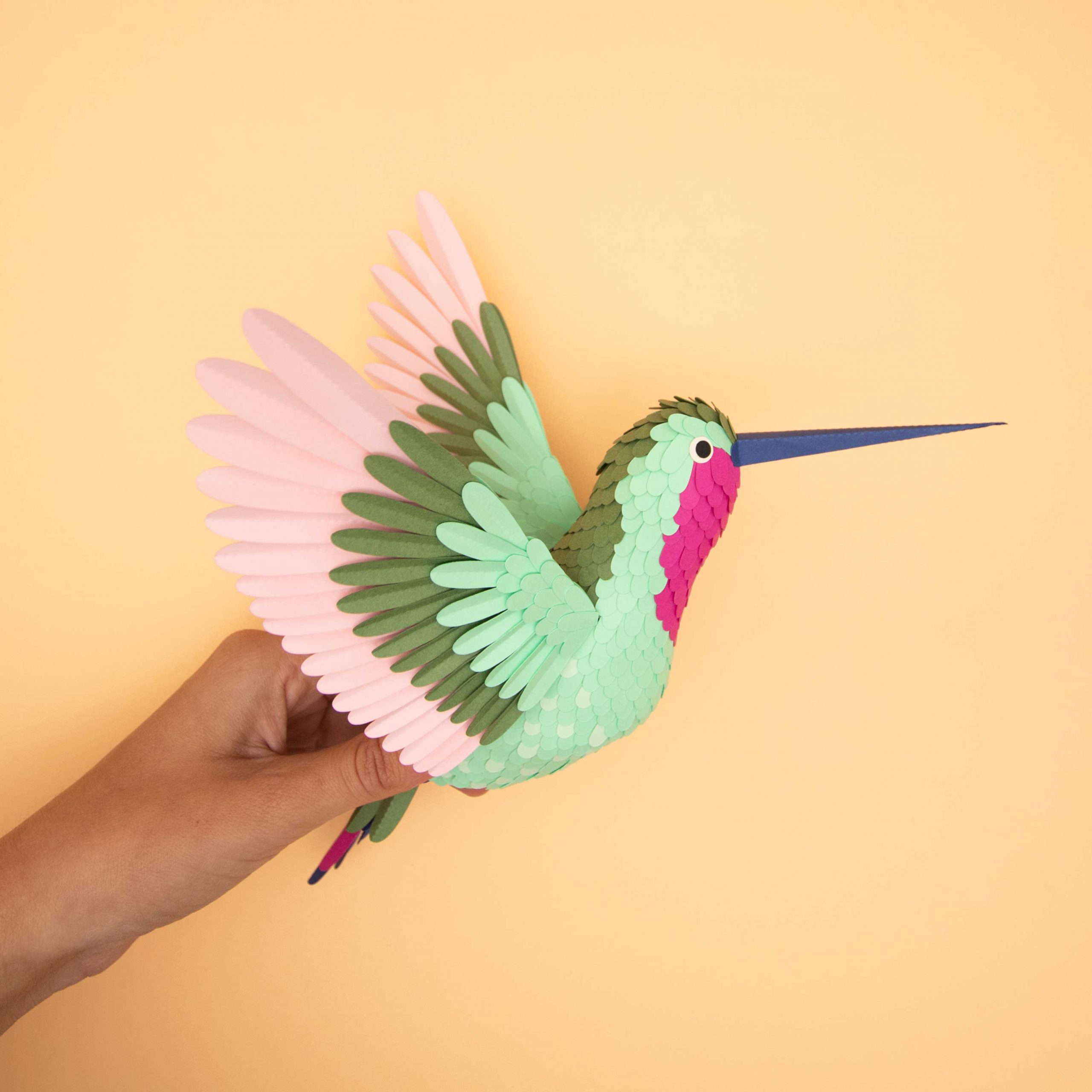 tipibloom-paperart-bird